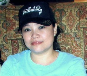 Mariel with baseball cap