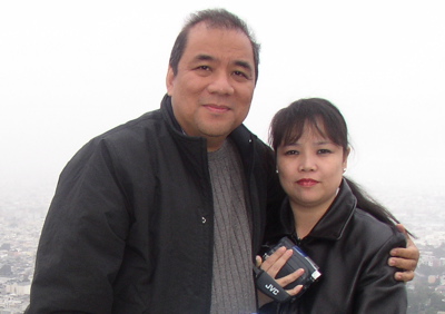 Mariel and me in San Francisco